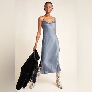The Elyse Slip Dress by Anthropologie
